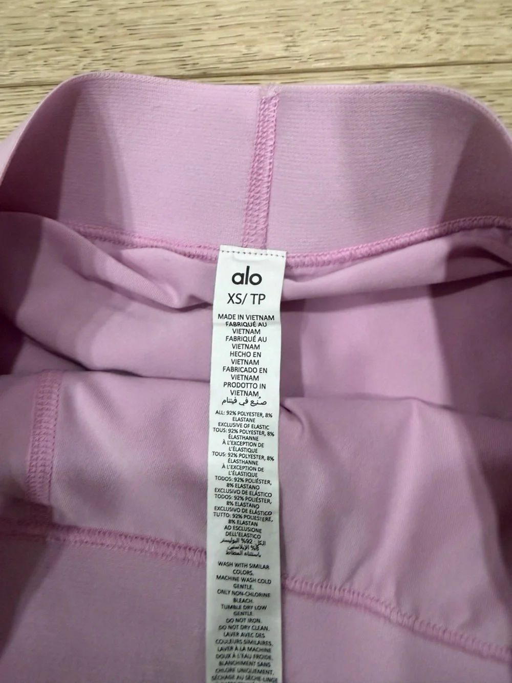 ALO Yoga Lavender Pleated Mini Skirt